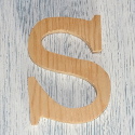 Plywood Letter S