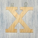 Plywood Letter X
